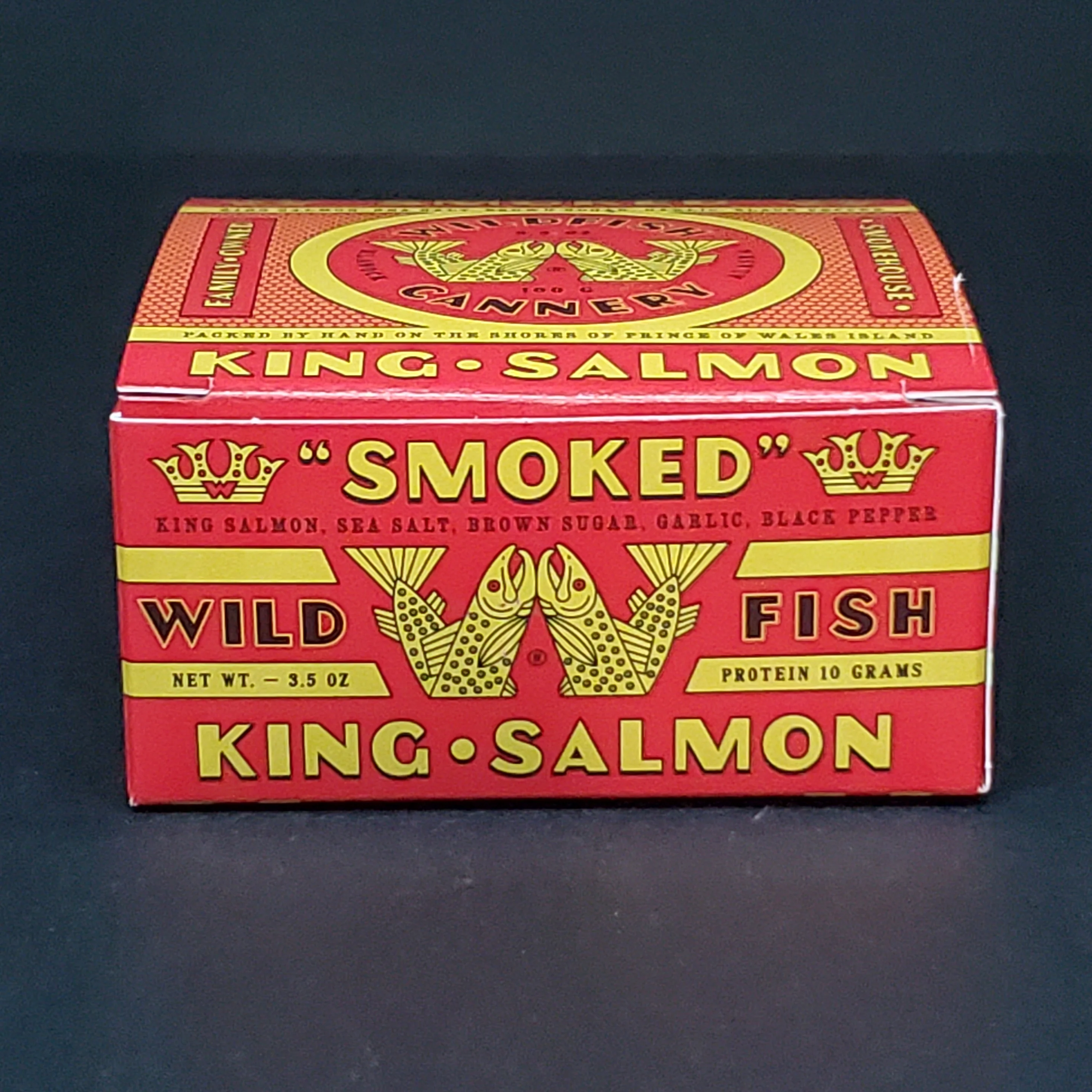 Wildfish Cannery | Smoked King Salmon | 3.5oz