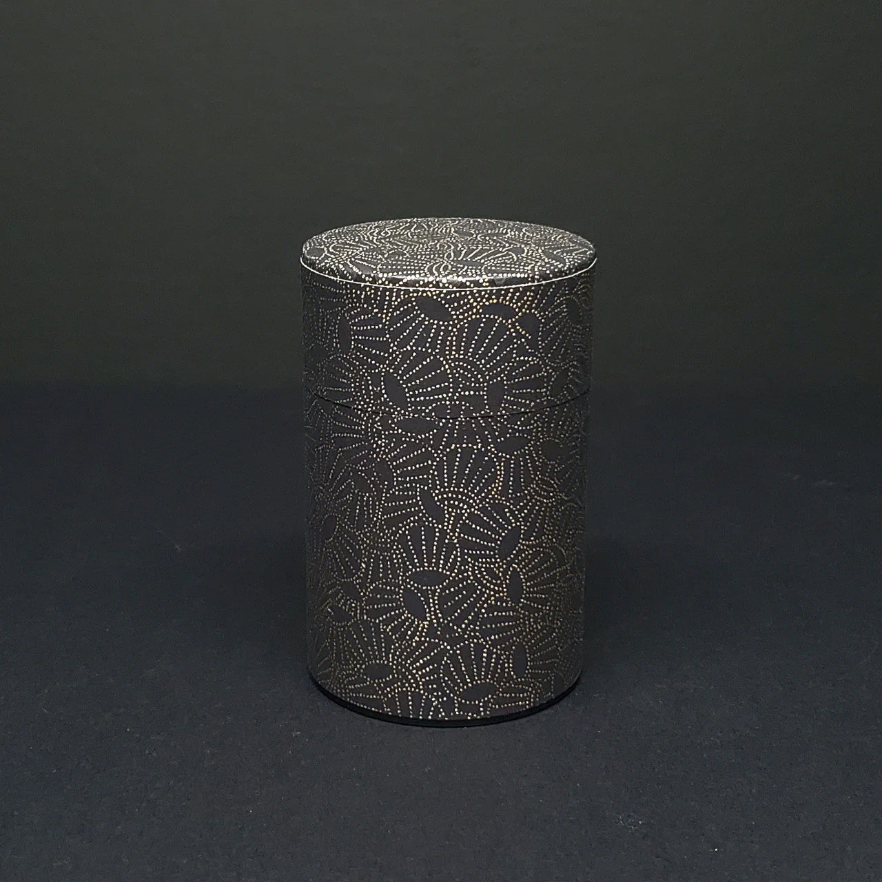 Kotodo | Black & Gold Washi Tea Canister