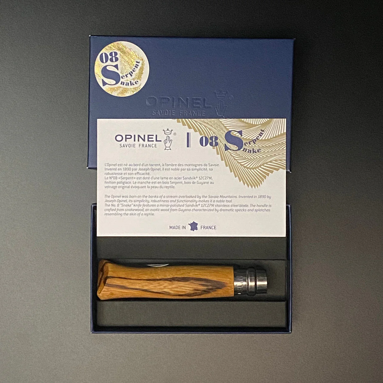 Opinel | No. 8 Ltd. Edition | Serpent Wood - Image 2