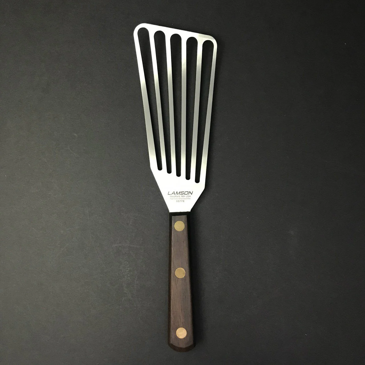 Lamson | Fish Spatula | Walnut