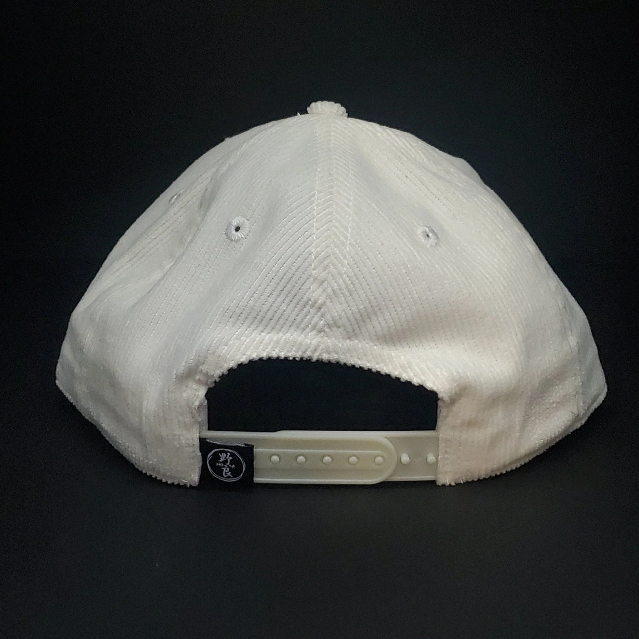 Coutelier Hat | Corduroy | White & Black - Image 2