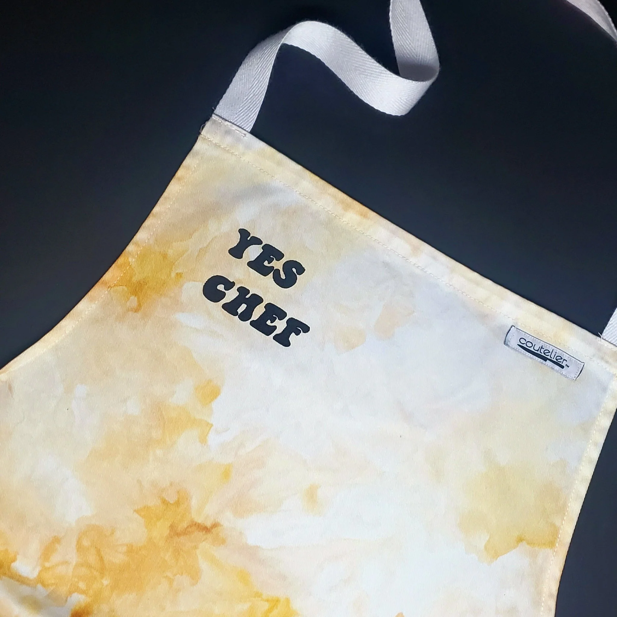 Coutelier x Dyers | "Yes Chef" Tie Dyed Apron - Image 2