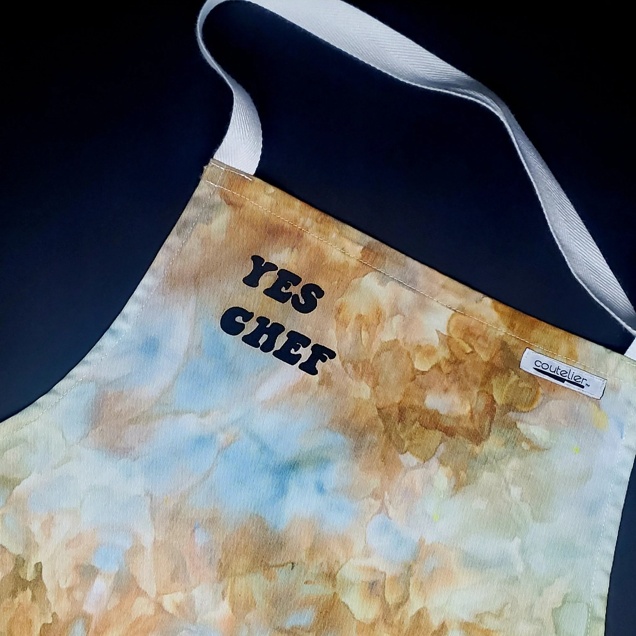 Coutelier x Dyers | "Yes Chef" Tie Dyed Apron - Image 3
