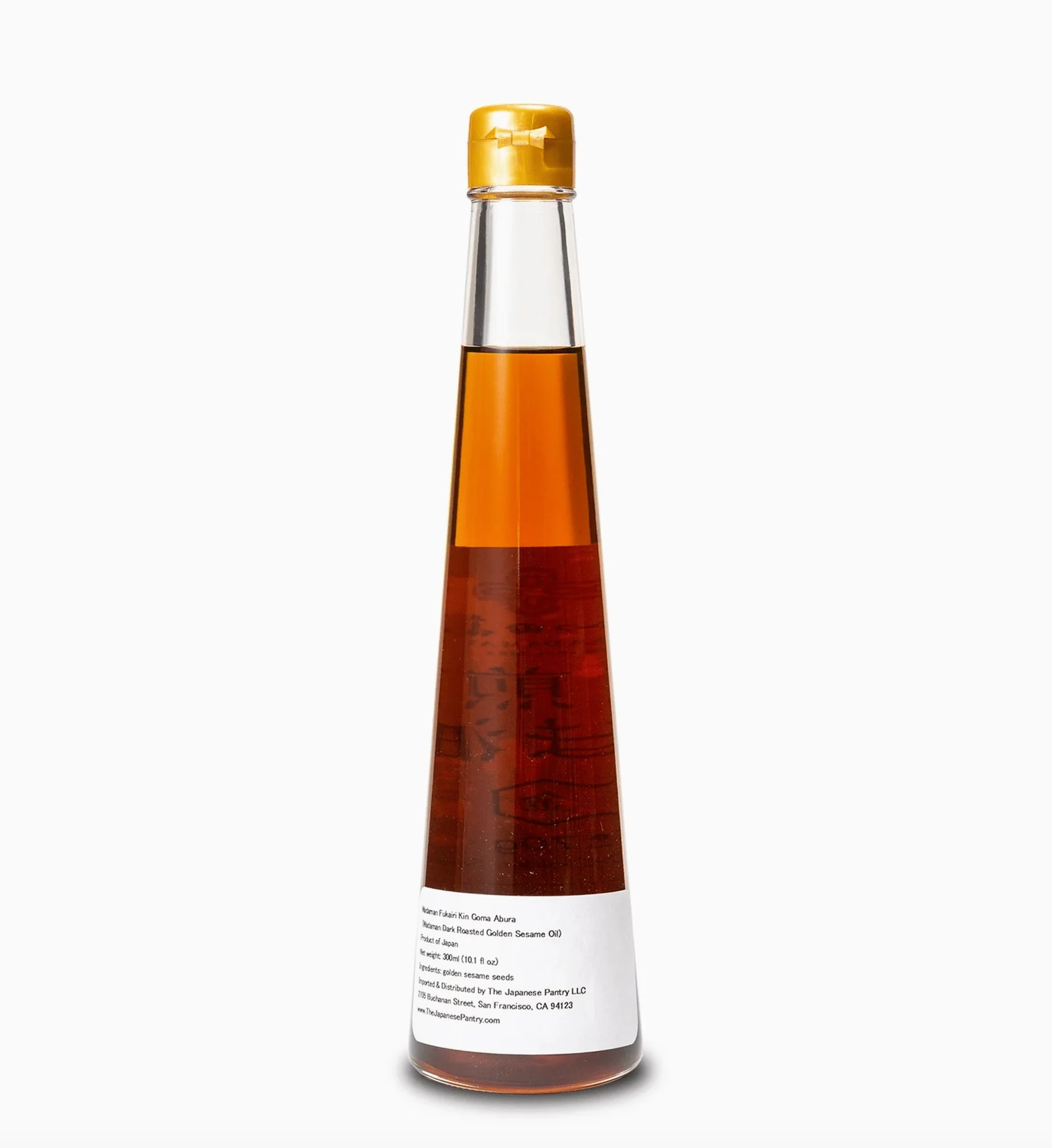 Dark Roasted Golden Sesame Oil | Wadaman | 300mL - Image 2