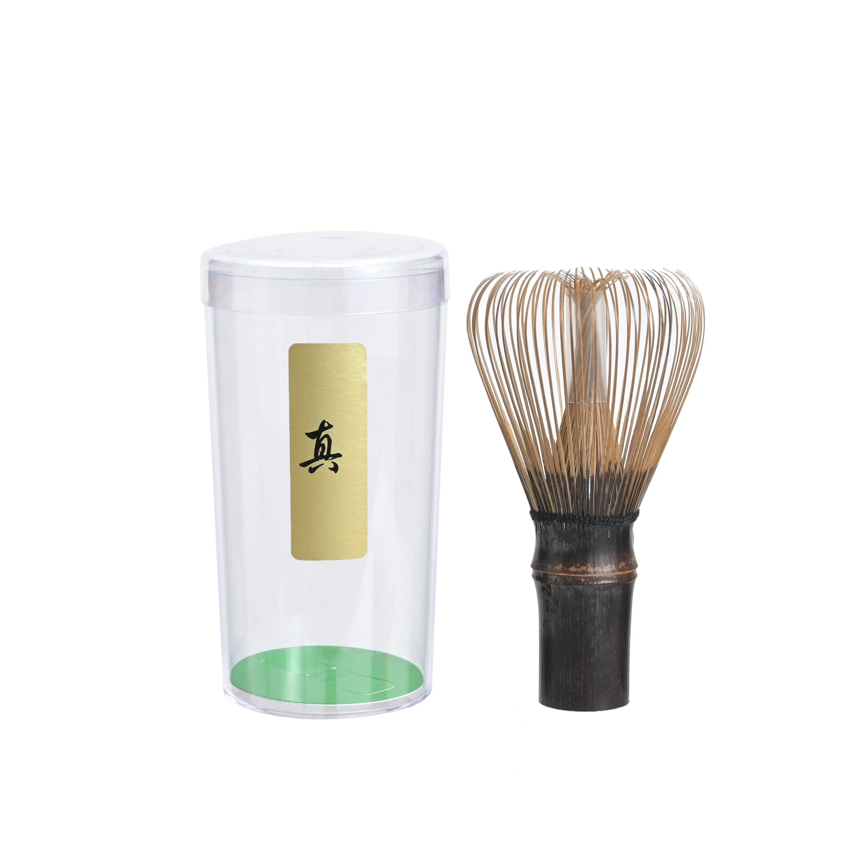 Matcha Whisk | Shin Handmade Purple Bamboo - Image 3