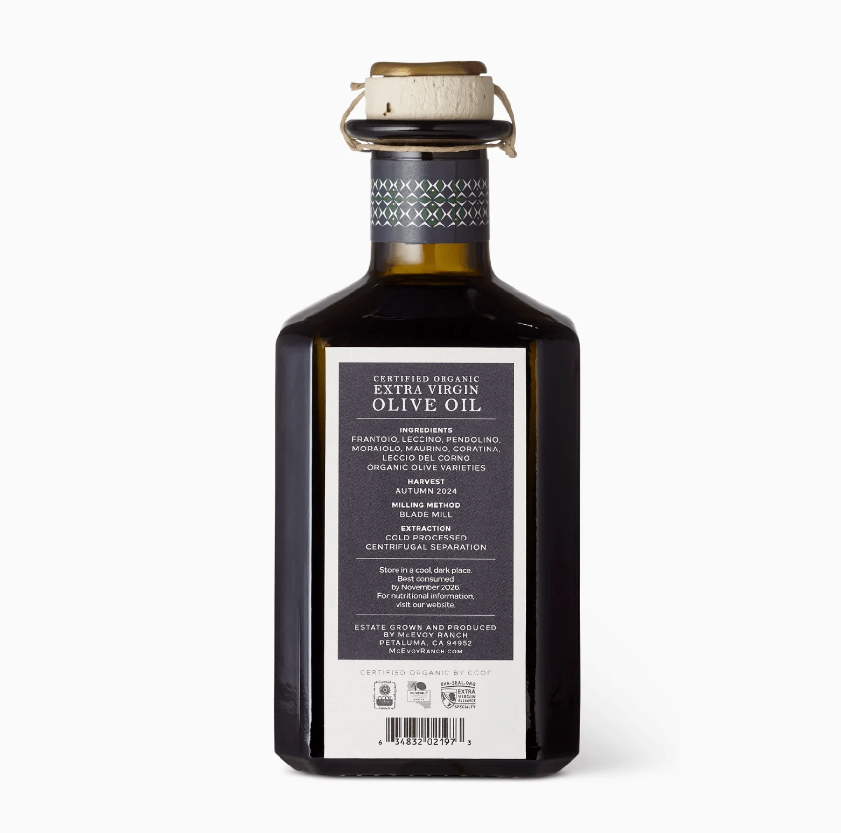 McEvoy Ranch | Organic Extra Virgin Olive Oil 375ml - Image 2