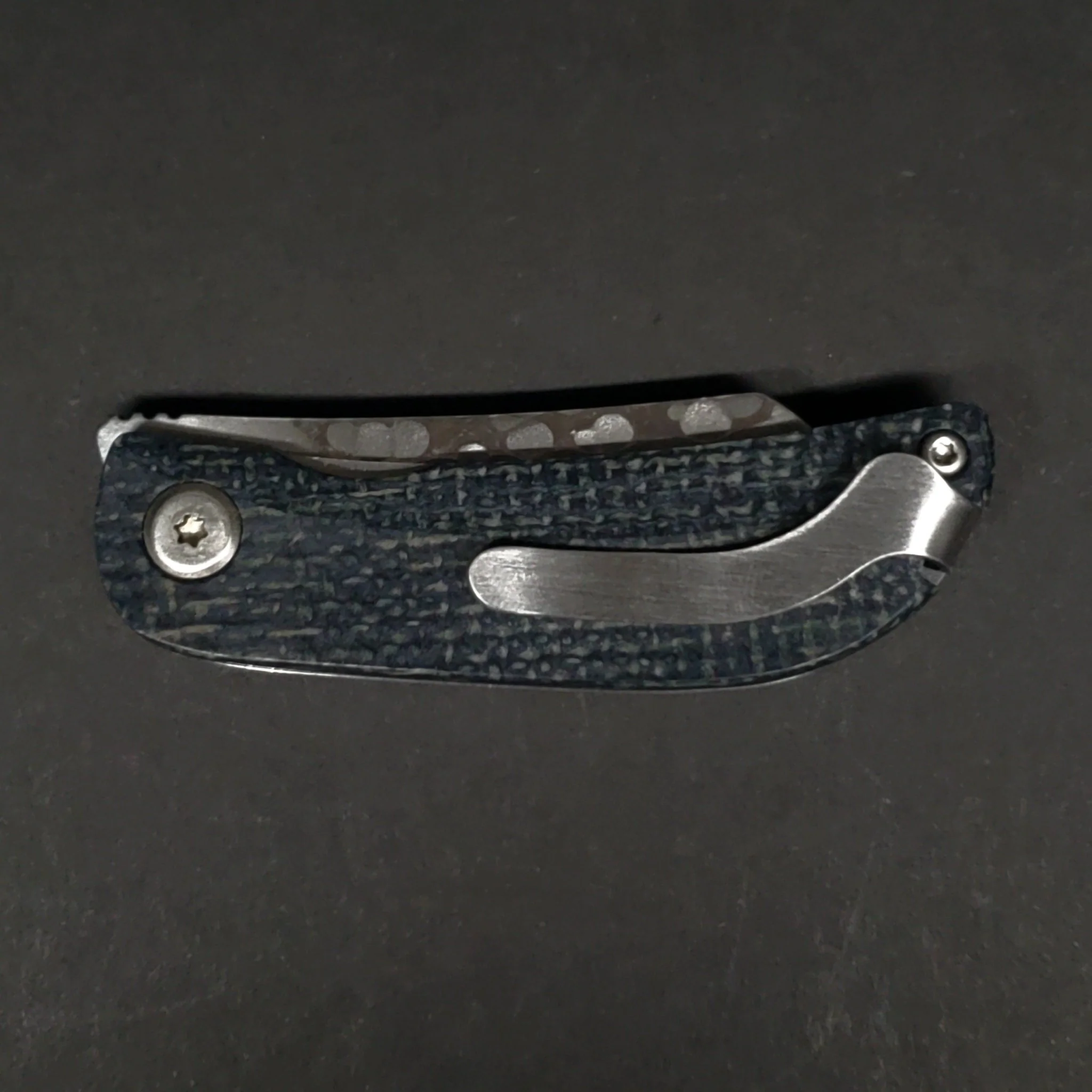 MCUSTA | Petit | Navy Micarta - Image 2
