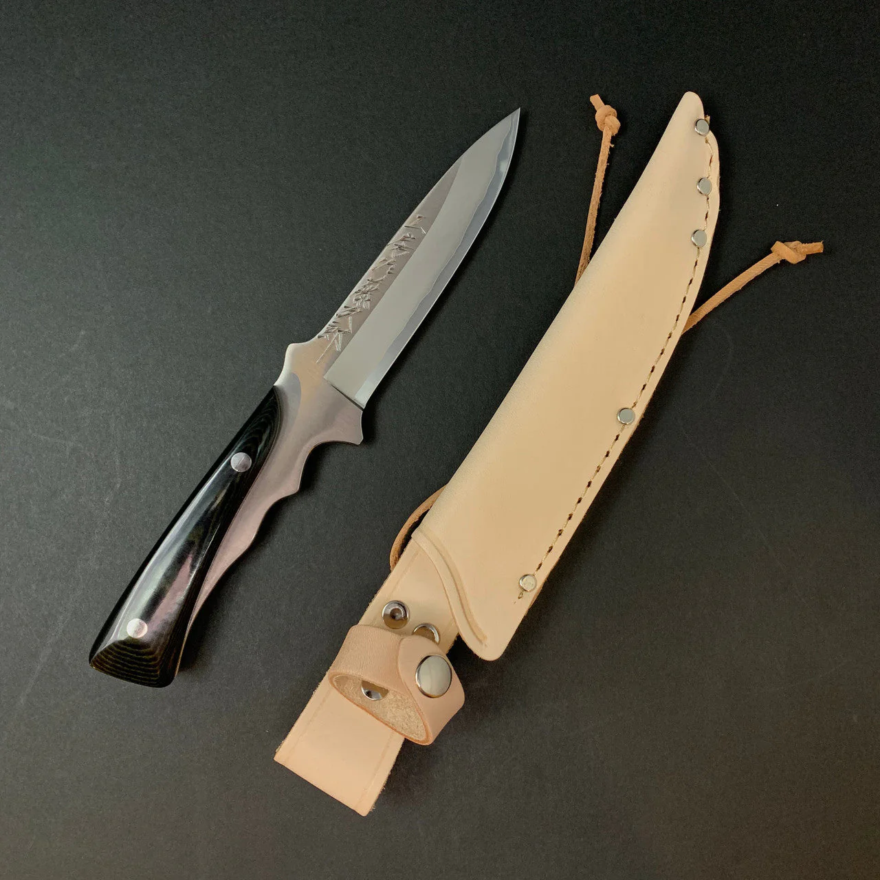 Tojiro | Atelier Field Knife | Kugami 110mm - Image 2